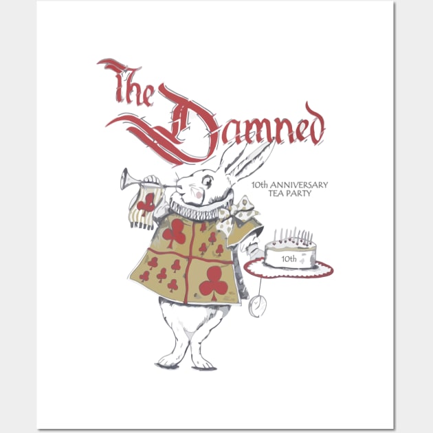 The Damned Tea Party Wall Art by darklordpug